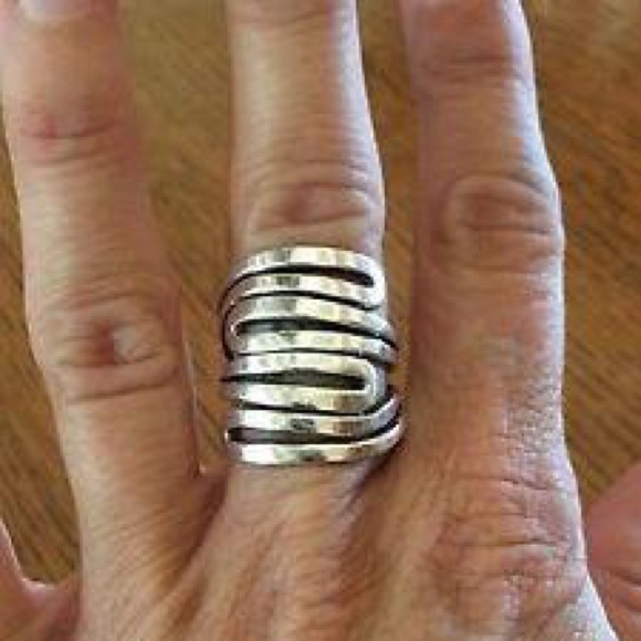 Silpada Jewelry - Silpada Vintage Sterling Silver Maze Ring R1532